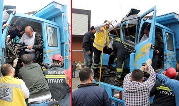 Test sürüşü yaparken canından oluyordu