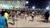 VÍDEO: Torcedores do Ceará entram em confronto com a PM na saída da Arena Castelão