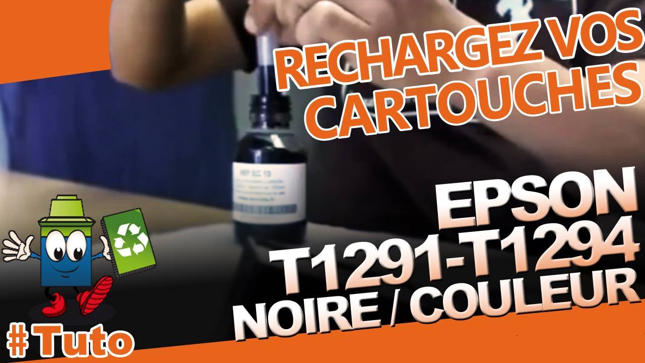 Comment recharger des cartouches Epson T1291-T1294