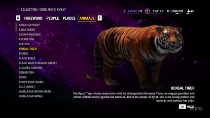 Far Cry 4 All Animals List Unlocked (PC HD)