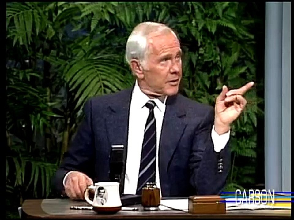 Johnny Carson: Hilarious Phrases You'll Never Hear, Tonight Show 1989