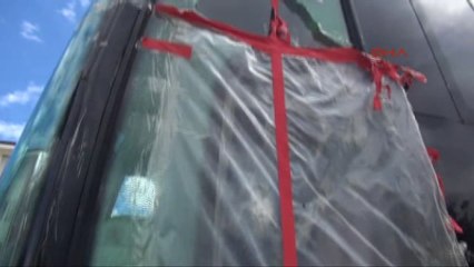 Tokatspor Kafilesine Manisa'da Taşlı Saldırı