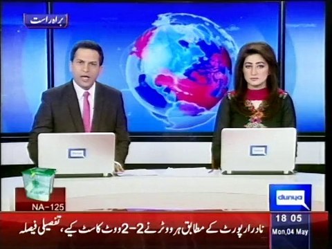 Dunya News - Election tribunal disqualifies Khawaja Saad Rafique, orders re-election in NA-125