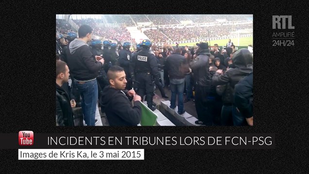 Affrontements entre supporters du PSG et forces de l'ordre à Nantes
