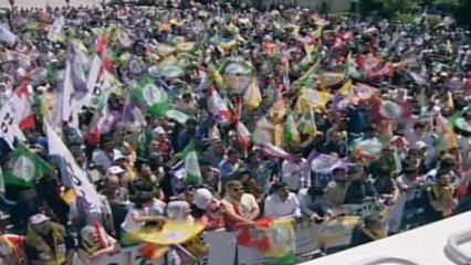 Hdp'nin Balıkesir Mitingi - Protestocu Kadın