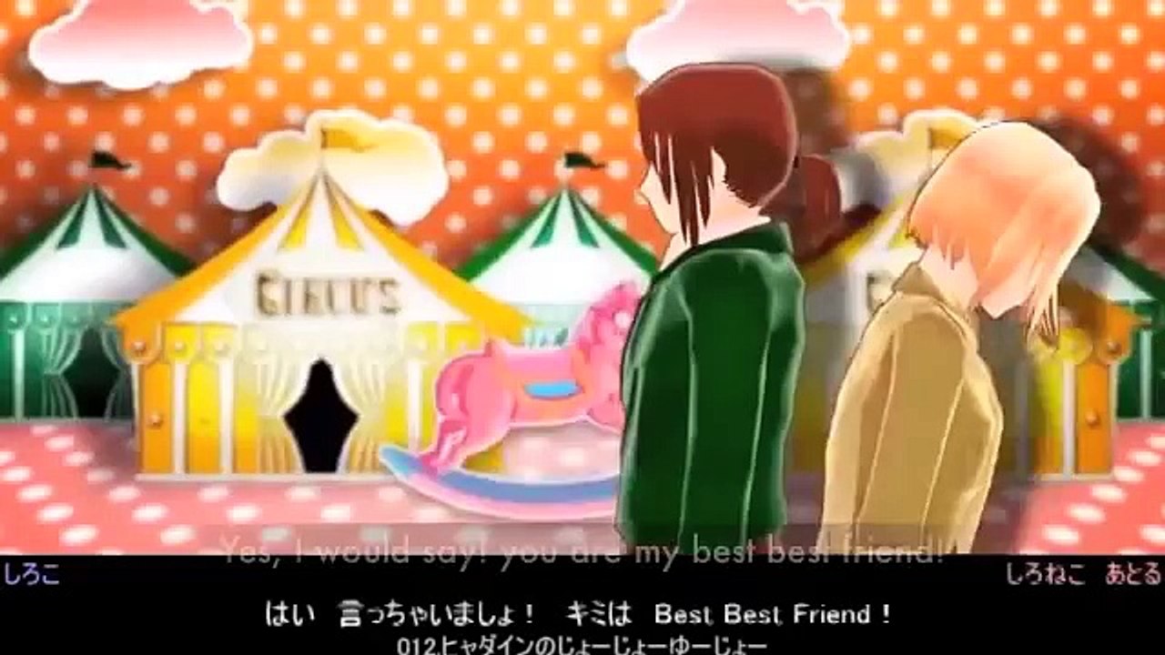 【APヘタリアMMD】Hetalia World Celebration ENG Lyrics