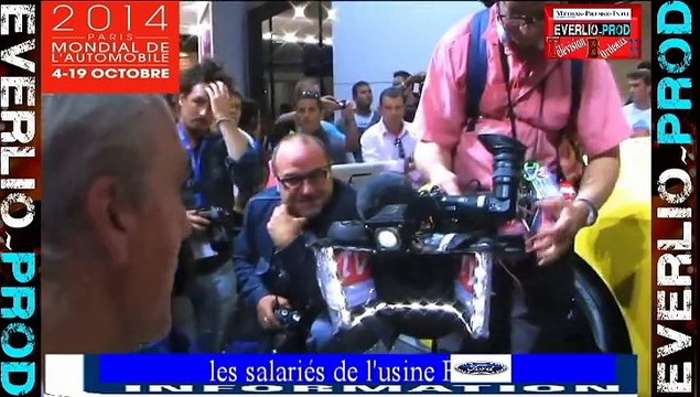 Télévision-Bordeaux-33 interview de Mr Lambersend Gilles salarié chez Ford