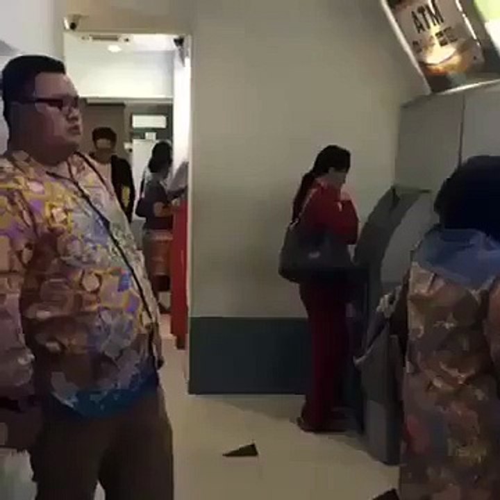 Funny family for some fun in bathroom
