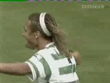 Henrik Larsson Glasgow Celtic vs Rangers