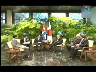Japanese Foreign Minister Pledges Support for Cuba