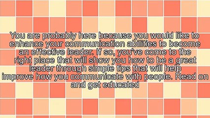 Becoming A Better Leader At The Workplace