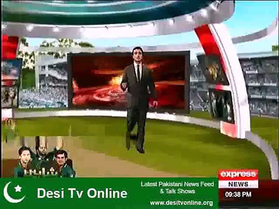 See how Umar Akmal Motivating Afridi to play safe - THE Social Express News Live