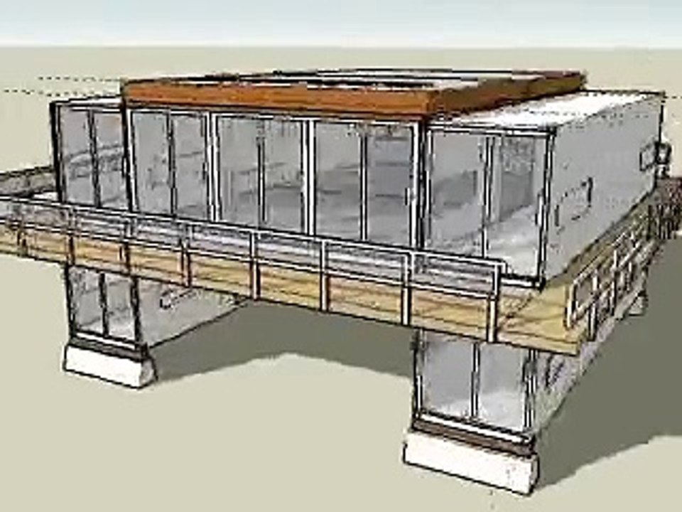 Flat Pad 440 - Container House