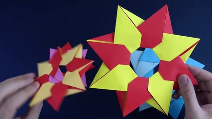 Modular Origami Robin Star Tutorial (Maria Sinayskaya)