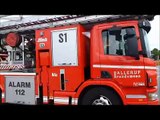 5 x fire vehicles ballerup brandvæsen falck Brandbil feuerwehr fire call brandweer udrykning 消防車