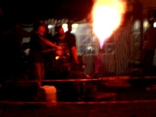 Pot et flammes