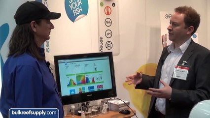 Digital ammonia, pH, and temp monitoring - The Seneye | Interzoo 2014