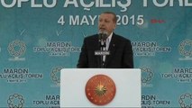 Mardin-6- Cumhurbaşkanı Erdoğan Mardin'de Konuştu