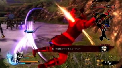 Sengoku Basara 4 (Ishida Mitsunari) Playthrough Part 2 (HD)