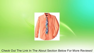 Nautica Big Boys' Long Sleeve Solid Broadcloth Shirt and Tie Set Review