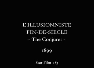 1899 Georges Méliès L'impressionniste fin de siècle   A Turn of the Century Illusionist