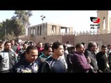 المئات يشيعون جنازة أحد شهداء مذبحة «الدفاع الجوي» بالمنيا