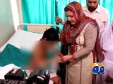 8-year-old kid burnt, sent to Jinnah Hospital-Geo Reports-04 May 2015