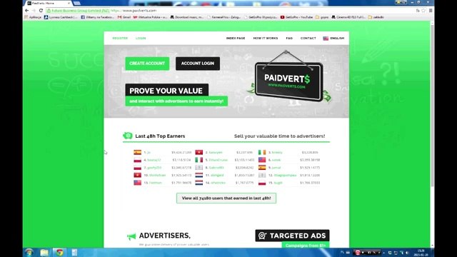 Jak zarabiać na PaidVerts i jak szybko klikać reklamy, zarabianie