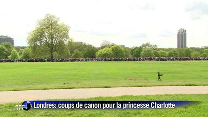 Londres: coups de canon et carillon pour la princesse Charlotte