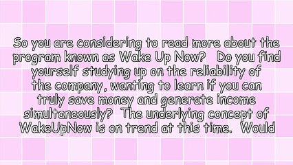 Get Your Spending Habits In Order With Wake Up Now