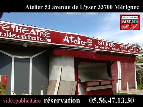 Télévision-Bordeaux-33 Atelier 53 Avenue de L'yser 33700 Mérignac Réservation 05.56.47.13.10