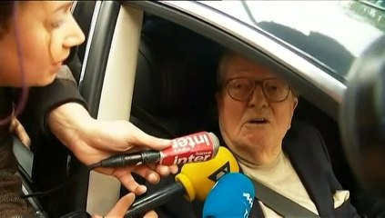 "Je refuse d'aller au bureau exécutif du FN, j'ai été désavoué", assure Jean-Marie Le Pen