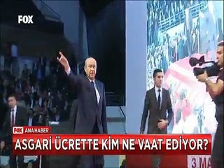 Asgari ücrette hangi parti kaç lira vaad ediyor şimdilik rekor Haydar Baş'ta