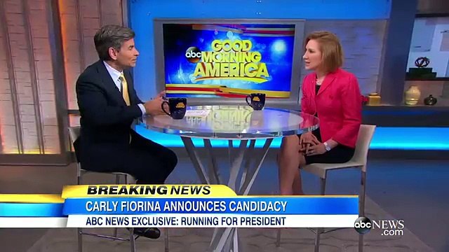 Carly Fiorina announces presidential bid