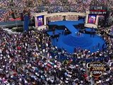 Former Vice President Al Gore speaks to the DNC