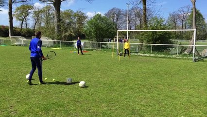 mael 10 ans spécifique avec Gaëtan FC DIEPPE