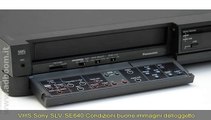 ROMA,    VIDEO-REGISTRATORE VHS PANASONIC NV-J45 HQ EURO 60