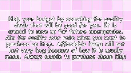 Tips To Purchase Cheap High Quality Products Online