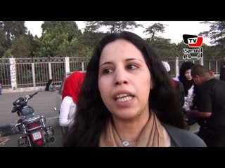 متظاهرو «المنصة» يهتفون ضد «الشاطر»