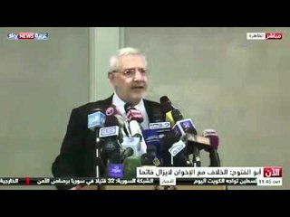 أبو الفتوح: لا يُشرف مصر أن يكون رئيسها «شكلي»