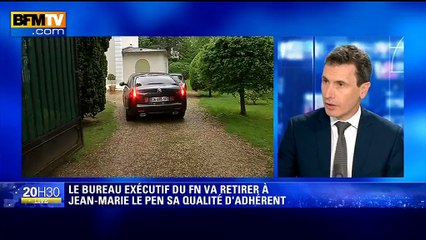 Jean-Marie Le Pen suspendu provisoirement du FN: "Marine Le Pen a osé"