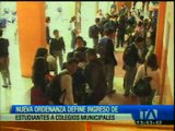 Nueva ordenanza define ingreso de estudiantes a colegios municipales