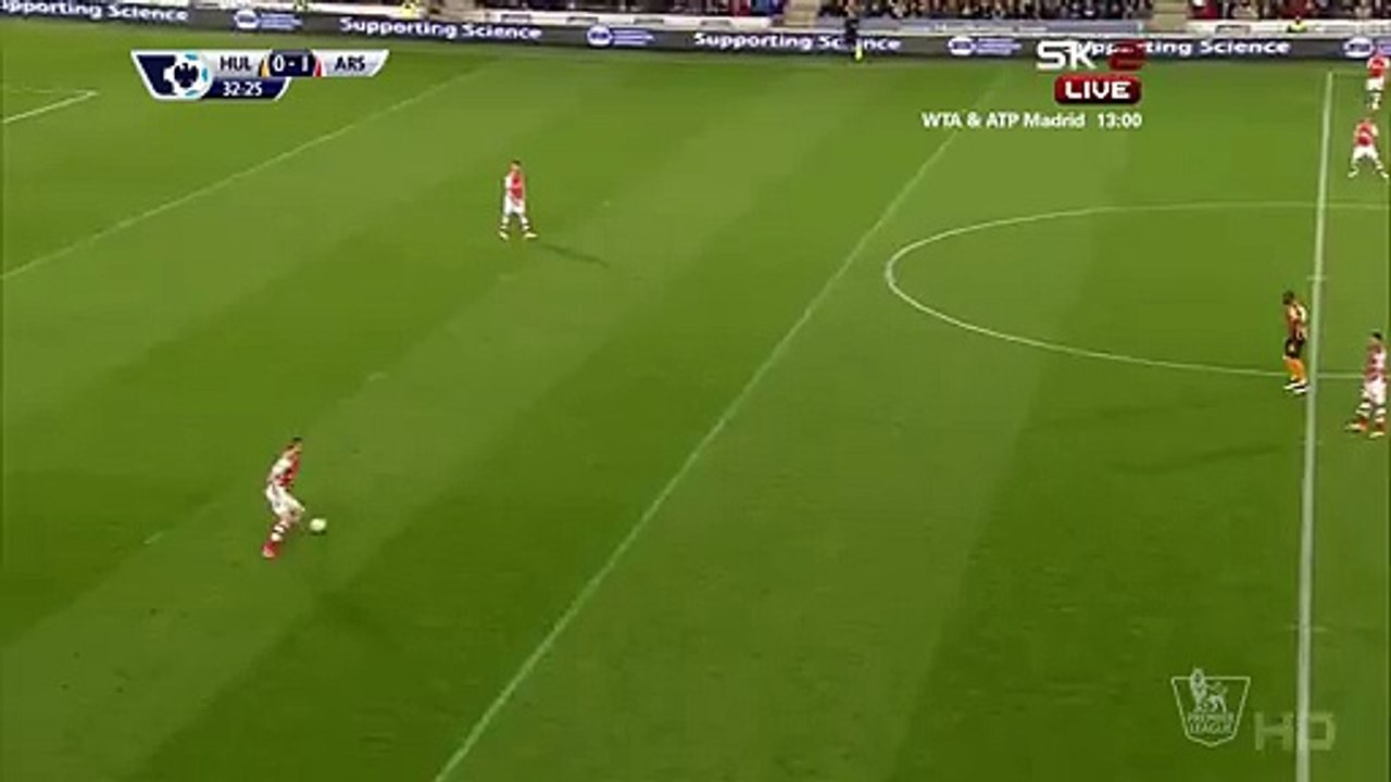 Aaron Ramsey 0:2 | Hull City - Arsenal 04.05.2015 HD