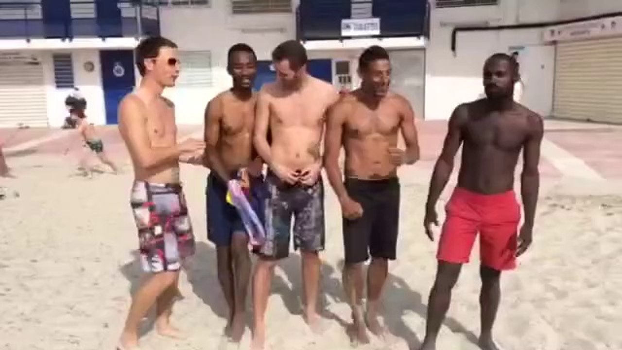 le making of des dieux du stade.