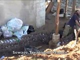 Earthship Jamaica II Video Three: Sewage Treatment Planter made of Recycled Plastic Bottles