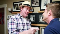 Anchorman Actor David Koechner Shows Jason Nash How to Be the Best - GQ's How to Be a Man