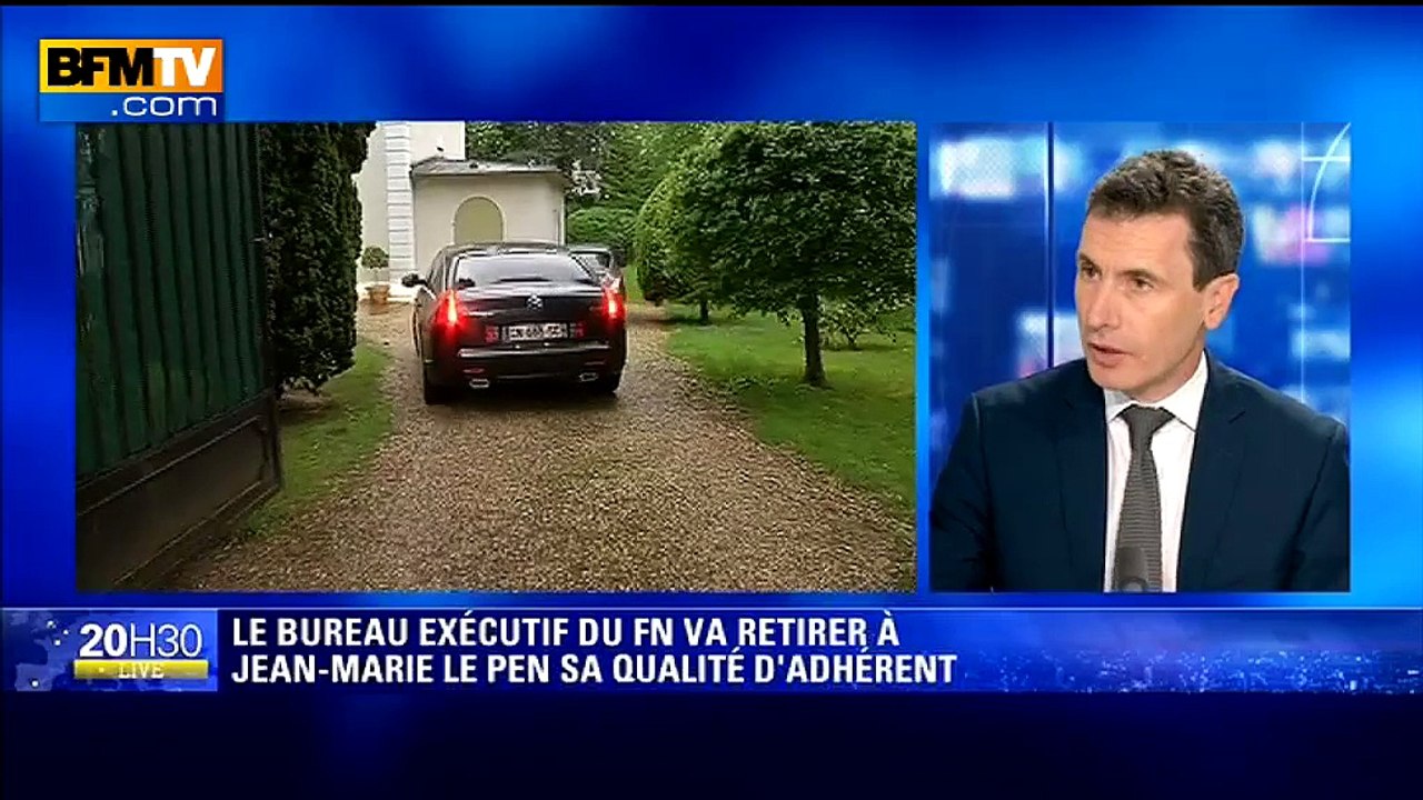 Jean-Marie Le Pen suspendu provisoirement du FN: "Marine Le Pen a osé"