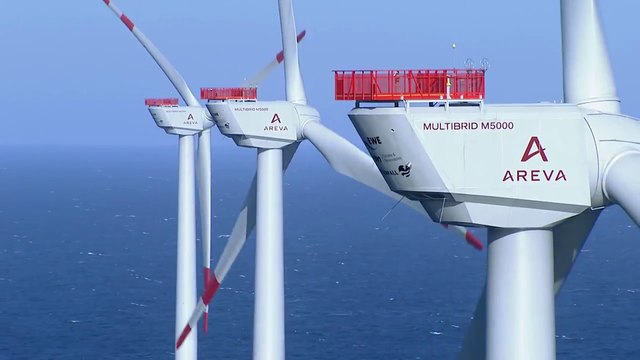 Renewable energy from offshore wind farms