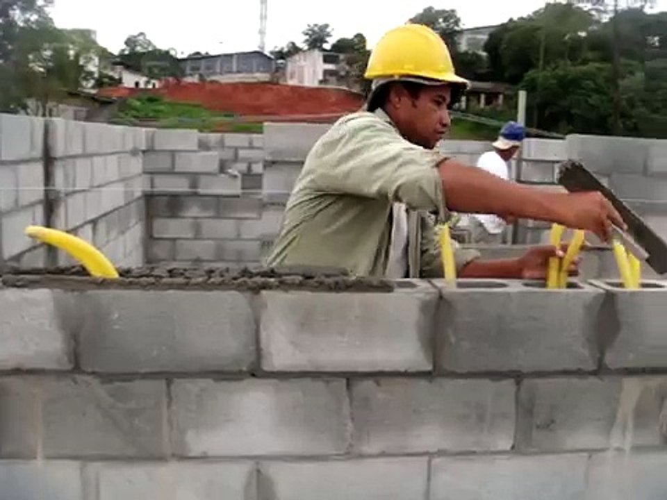 Assentamento Bloco Estrutural   Blocos e Lajes Itaim