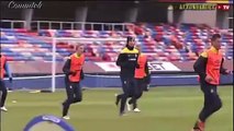 Ibrahimovic Kicking All of His Teammates